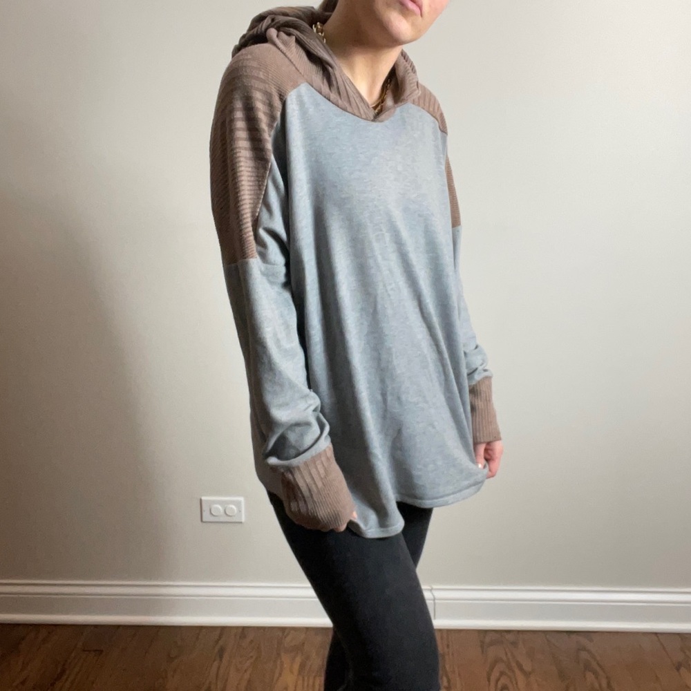 Hooded Pullover Sweater